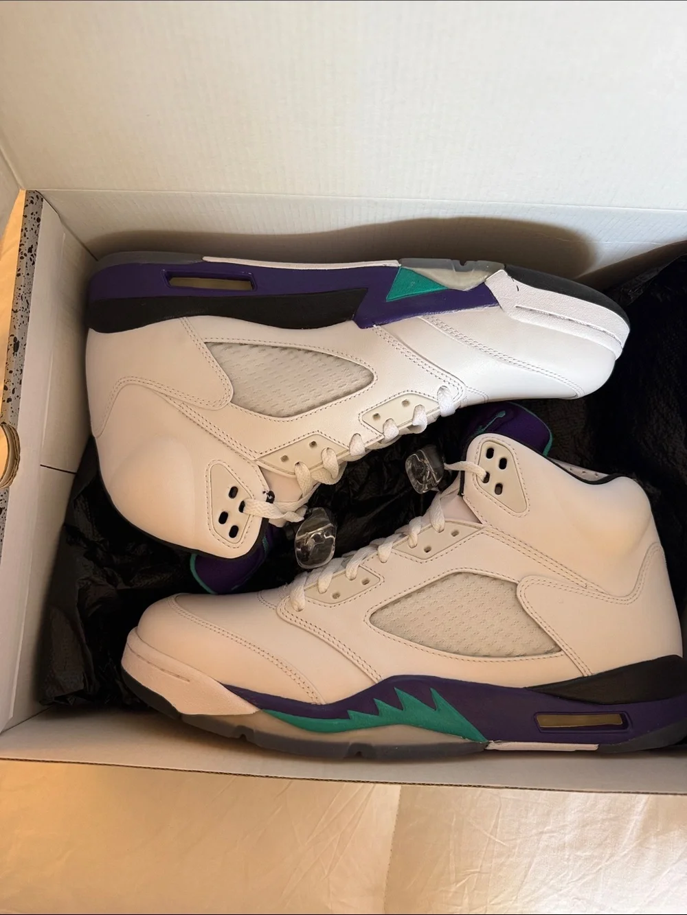 Air Jordan 5 Retro Grape 2013 Deadstock OG Box